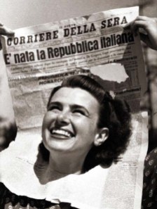 Donna simbolo - nascita-repubblica-italiana